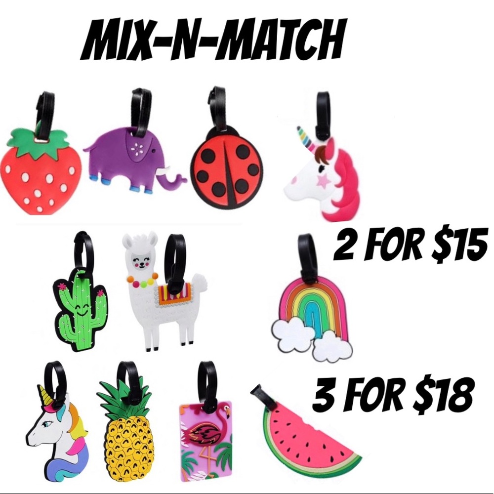 PINEAPPLE LUGGAGE TAG NWT - Picture 4 of 5